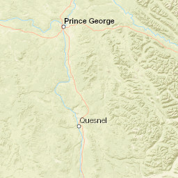 308-394 Cariboo Highway, Quesnel, BC Street Map
