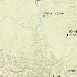 Upper Horsefly Road, Horsefly, BC V0L 1L0 Street Map