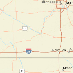 1009-1011 Great Lakes Spine Trail Arnolds Park IA Street Map