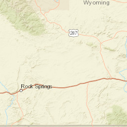 2919-2999 Wyoming 789 Rawlins WY Street Map