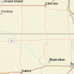 Junction City Kansas Street Map