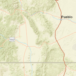 100 E Main St Trinidad Colorado Street Map