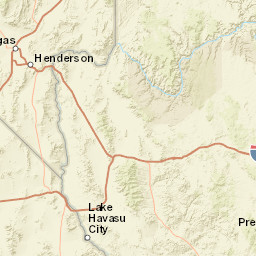 Kingman Washington Access Road Temple Bar Marina AZ Street Map