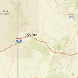 Chaco Culture National Historical Park Navajo Service Route 1 Street Map