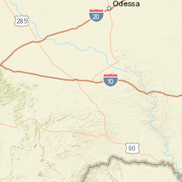 1301-1399 Holmes St Rankin TX Street Map