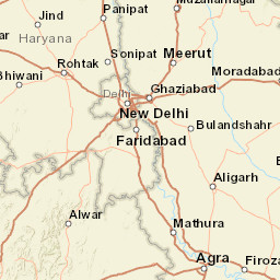 National Museum, New Delhi, India Street Map