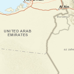 United Arab Emirates Map