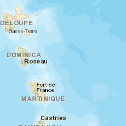 Martinique Map