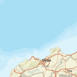 Oran Street Map