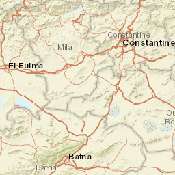 Batna Street Map