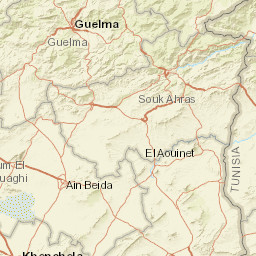 Guelma Street Map