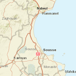 Sousse Street Map