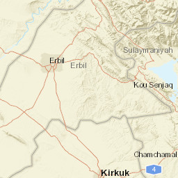 Erbil Street Map