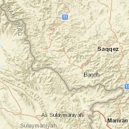 Sulaymaniyah Street Map
