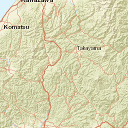 Ishikawa Prefecture Street Map