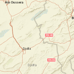 Djelfa Street Map