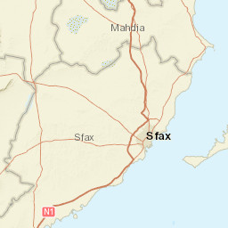 Sfax Street Map