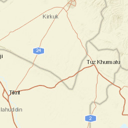 Kirkuk Street Map