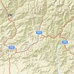 Khyber Pakhtunkhwa Street Map