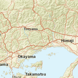 Okayama Prefecture Street Map
