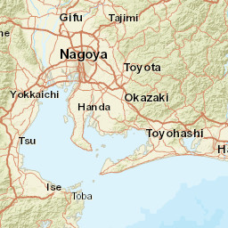 Aichi Prefecture Street Map