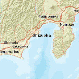 Shizuoka Prefecture Street Map