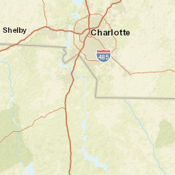 1907-1915 Stony Point Rd, Shelby, NC Street Map
