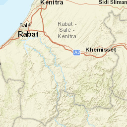 Kénitra Street Map