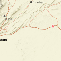 Rif Dimashq Street Map