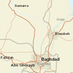 Baghdad Street Map