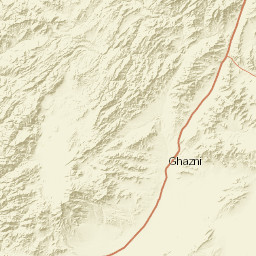 Ghazni Street Map