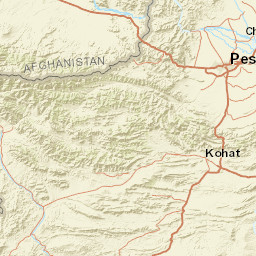 Nangarhar Street Map