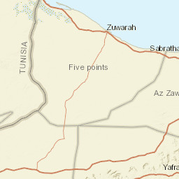 Nuqat al Khams Street Map