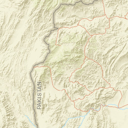 Federally Administered Tribal Areas Street Map