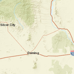 CanAm Highway, Truth or Consequences, NM Street Map
