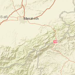 Marrakech Street Map