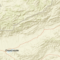 Ouarzazate Street Map