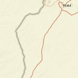Nalut District Street Map