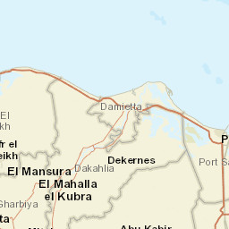 Damietta Street Map