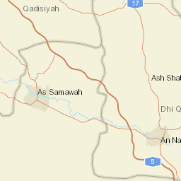 Dhi Qar Street Map