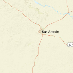 Farm to Market 2402, Paint Rock, TX 76866 Street Map