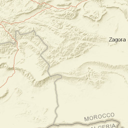 Zagora Street Map