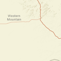 Jabal al Gharbi District Street Map