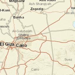 Cairo Street Map