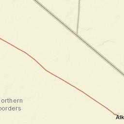 Northern Borders Street Map