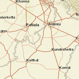 Chandigarh Street Map