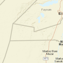 Faiyum Street Map