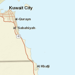 Hawalli Street Map