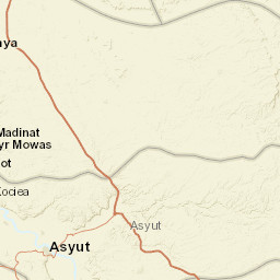 Asyut Street Map