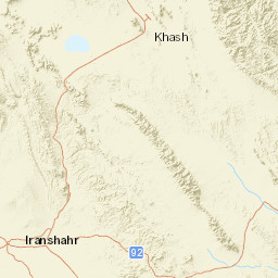 Sistan and Baluchestan Street Map